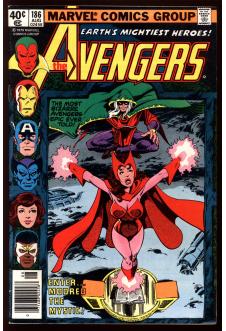 AVENGERS #186 6.5 MARK JEWELERS front cover