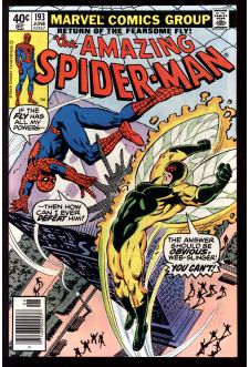 AMAZING SPIDER-MAN #193 8.5 front cover