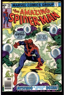AMAZING SPIDER-MAN #198 6.0 MARK JEWELERS front cover