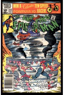 AMAZING SPIDER-MAN #222 7.5 MARK JEWELERS front cover