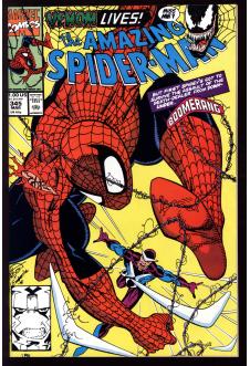 AMAZING SPIDER-MAN #345 9.6 front cover