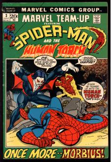 MARVEL TEAM-UP #3 4.5 front cover