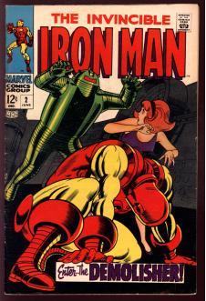 IRON MAN #2 6.5 front cover