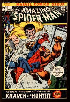 AMAZING SPIDER-MAN #111 5.0 front cover