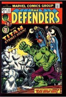 DEFENDERS #12 6.5 front cover