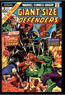 GIANT-SIZE DEFENDERS #2 7.5 front cover