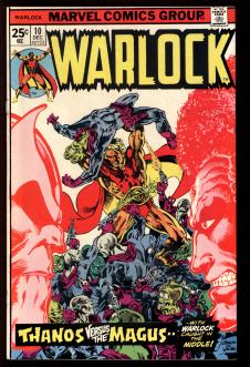 WARLOCK #10 6.5 front cover
