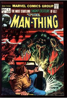 MAN-THING #4 8.0 front cover