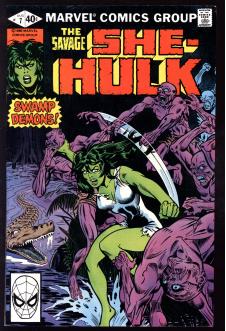 SAVAGE SHE-HULK #7 6.0 front cover
