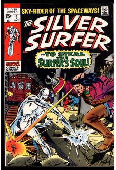 SILVER SURFER #9 6.0 front cover