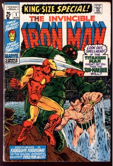 IRON MAN ANNUAL #1 4.5 front cover