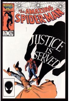 AMAZING SPIDER-MAN #278 8.5 front cover