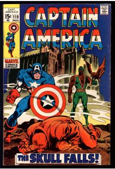 CAPTAIN AMERICA #119 5.5 front cover