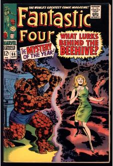 FANTASTIC FOUR #66 4.5 front cover