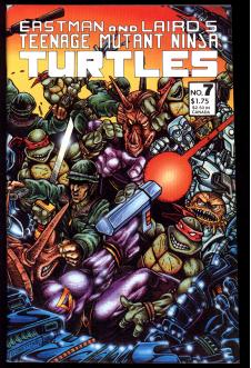 TEENAGE MUTANT NINJA TURTLES #7 8.5 front cover