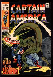 CAPTAIN AMERICA #122 8.0 front cover