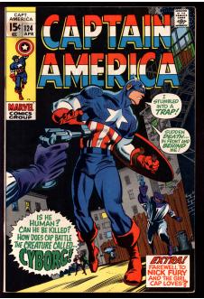 CAPTAIN AMERICA #124 3.5 front cover