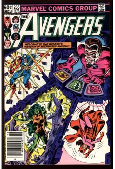 AVENGERS #235 8.0 MARK JEWELERS front cover
