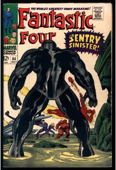 FANTASTIC FOUR #64 3.5 front cover