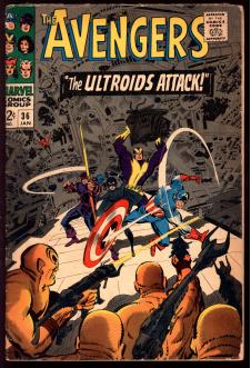 AVENGERS #36 4.0 front cover