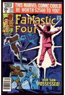 FANTASTIC FOUR #222 7.0 MARK JEWELERS front cover