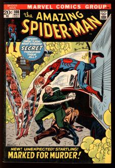 AMAZING SPIDER-MAN #108 5.5 front cover