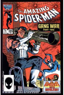 AMAZING SPIDER-MAN #285 7.5 front cover
