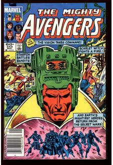 AVENGERS #243 6.5 MARK JEWELERS front cover