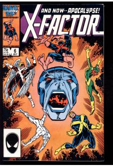 X-FACTOR #6 6.5 front cover