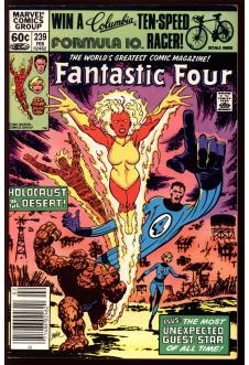 FANTASTIC FOUR #239 6.0 MARK JEWELERS front cover