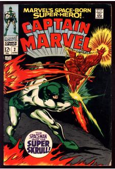 CAPTAIN MARVEL #2 4.5 front cover