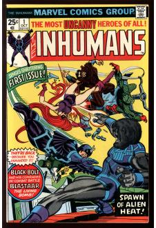 INHUMANS #1 6.0 front cover