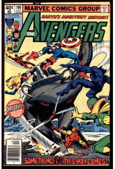 AVENGERS #190 7.5 MARK JEWELERS front cover