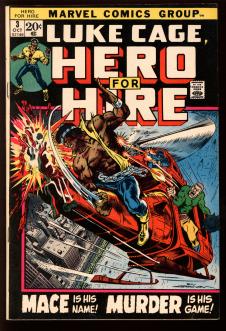 HERO FOR HIRE #3 5.5 front cover