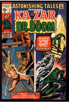 ASTONISHING TALES #2 6.5 front cover