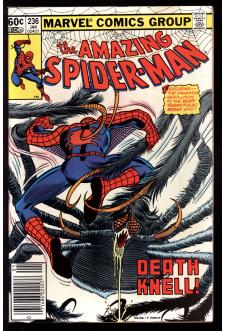 AMAZING SPIDER-MAN #236 6.0 MARK JEWELERS front cover