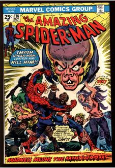 AMAZING SPIDER-MAN #138 7.0 front cover