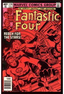 FANTASTIC FOUR #220 5.0 MARK JEWELERS front cover
