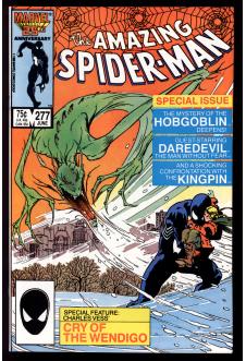 AMAZING SPIDER-MAN #277 9.2 front cover