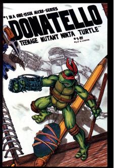 DONATELLO, TEENAGE MUTANT NINJA TURTLE #1 6.5 front cover