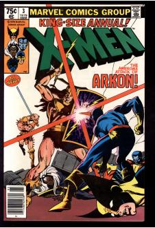 X-MEN ANNUAL #3 8.0 front cover