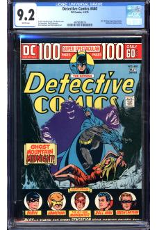 DETECTIVE COMICS #440 CGC 9.2 WHITE PAGES front cover