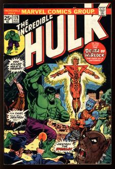 INCREDIBLE HULK #178 6.5 front cover