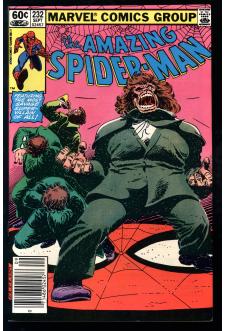 AMAZING SPIDER-MAN #232 8.0 MARK JEWELERS front cover