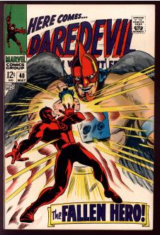 DAREDEVIL #40 7.5 front cover