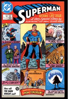 SUPERMAN #423 8.0 front cover