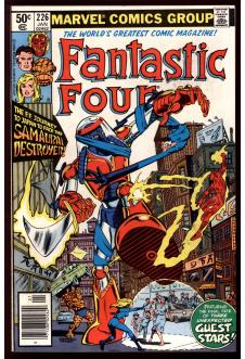 FANTASTIC FOUR #226 4.5 MARK JEWELERS front cover