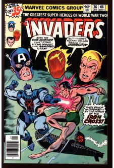 INVADERS #36 7.0 front cover