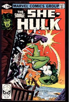 SAVAGE SHE-HULK #3 6.5 front cover