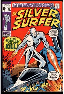 SILVER SURFER #17 6.5 front cover